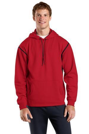 Sport-Tek® Tall Tech Fleece Colorblock Hooded Sweatshirt