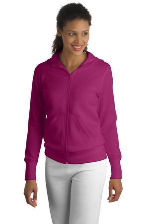 Sport-Tek® Ladies Full-Zip Hooded Fleece Jacket