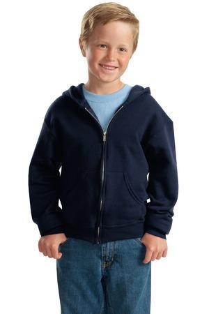 JERZEES® - Youth NuBlend® Full-Zip Hooded Sweatshirt