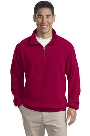 Port Authority® Flatback Rib 1/4-Zip Pullover