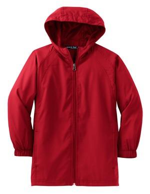 Sport-Tek® Youth Hooded Raglan Jacket