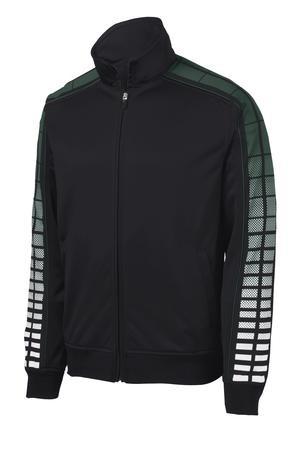 Sport-Tek® Dot Sublimation Tricot Track Jacket