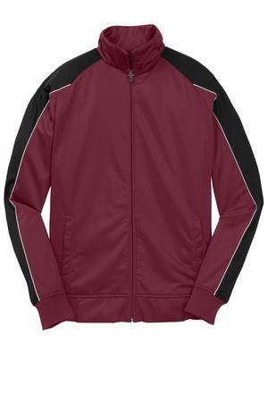 Sport-Tek® Youth Piped Tricot Track Jacket