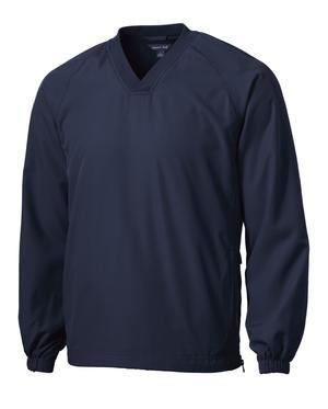 Sport-Tek® V-Neck Raglan Wind Shirt