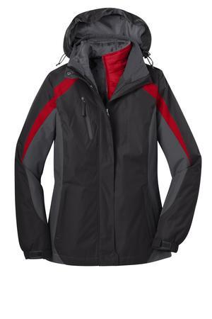 Port Authority® Ladies Colorblock 3-in-1 Jacket