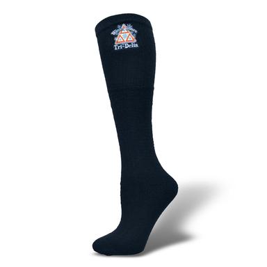 Medium Weight Cotton Tube Sock w/ Printed Applique