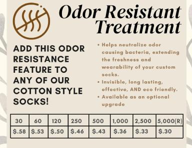 Super Soft Cotton Crew Sock with SubStitch