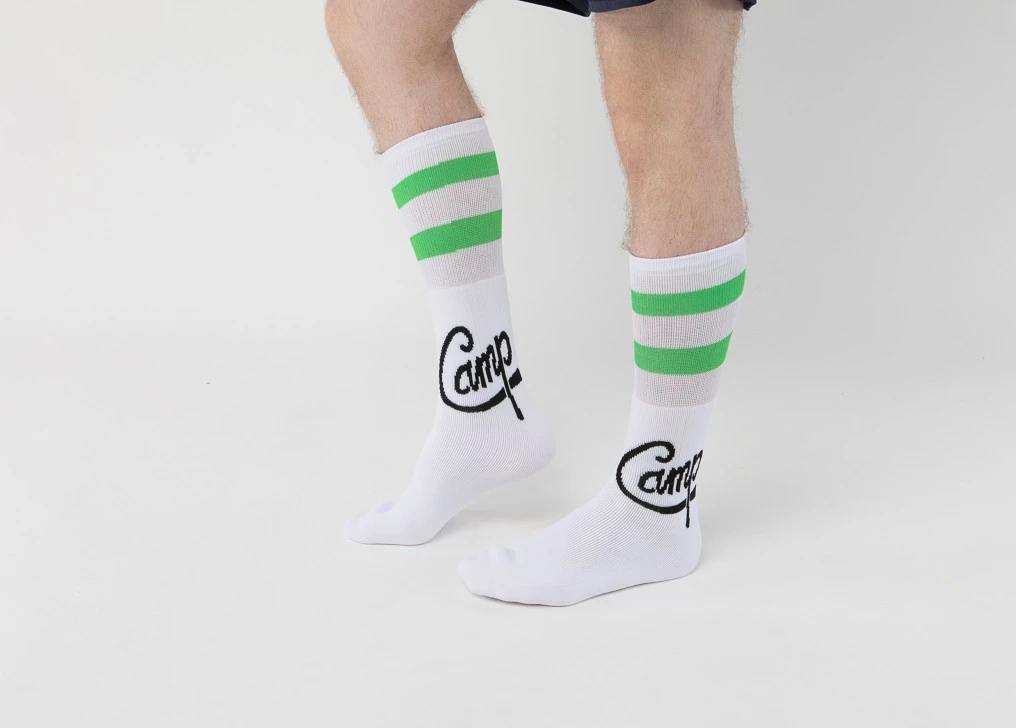 Full Cushioned Tube Sock w/ Knit-In Logo