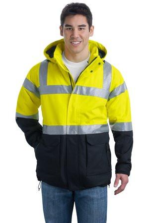 Port Authority® ANSI 107 Class 3 Safety Heavyweight Parka