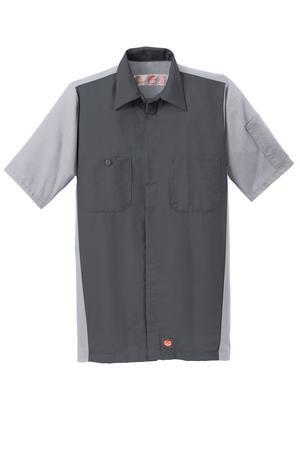 Red Kap® Short Sleeve Ripstop Crew Shirt