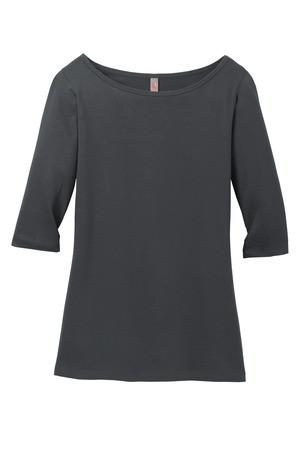 District Made® Ladies Perfect Weight® 3/4-Sleeve Tee