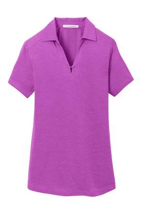 Port Authority® Ladies Digi Heather Performance Polo