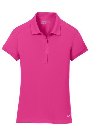 Nike Golf Ladies Dri-FIT Solid Icon Pique Polo
