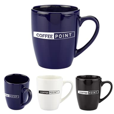 12 Oz. Contemporary Challenger Cafe Ceramic Mug