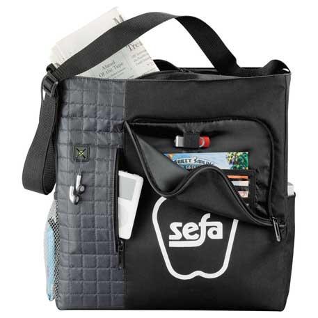 Verve Zippered Deluxe Business Shoulder Tote