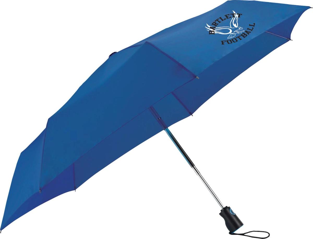 44" totes® 3 Section Auto Open/Close Umbrella