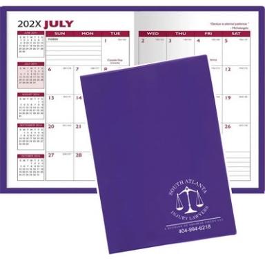 Academic Planner w/ Standard Vinyl Cover