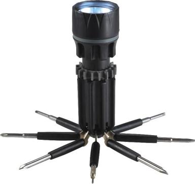 Spidey 8-In-1 Screwdriver Flashlight