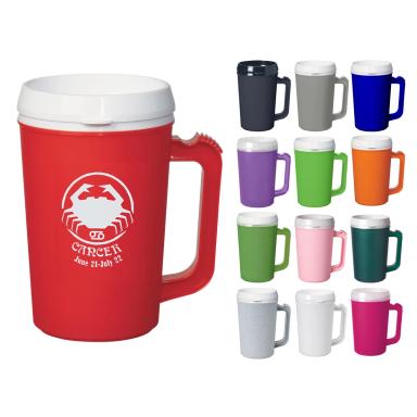 22 OZ. THERMO INSULATED MUG