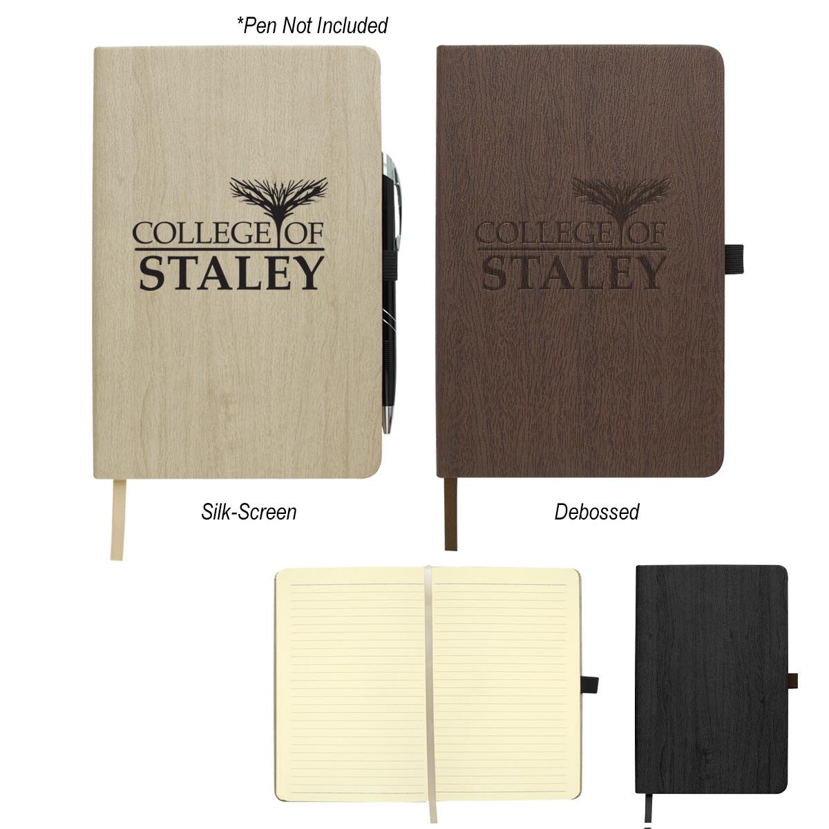 WOODGRAIN LOOK NOTEBOOK