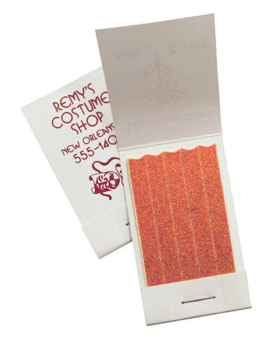 Matchbook-Style Paper Handi-pack w/ 5 Emery Boards