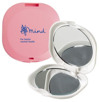 Double Diva Compact Mirror