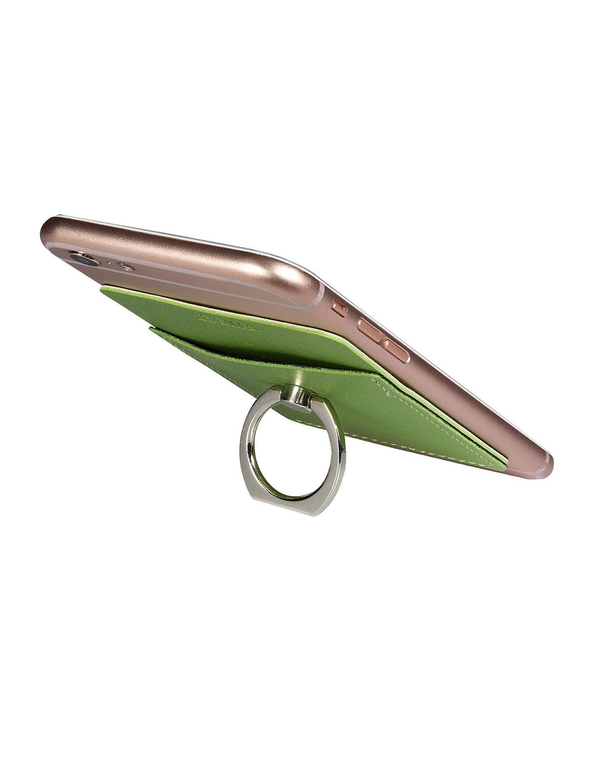 TUSCANY™ CARD HOLDER WITH METAL RING PHONE STAND