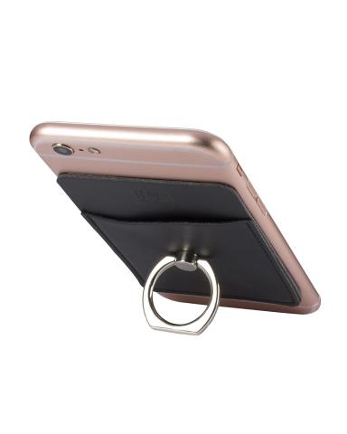 TUSCANY™ CARD HOLDER WITH METAL RING PHONE STAND