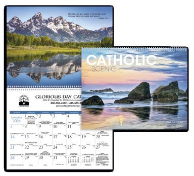 Triumph® Catholic Scenic Executive Calendar