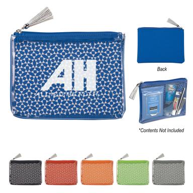 GEOMETRIC COSMETIC BAG