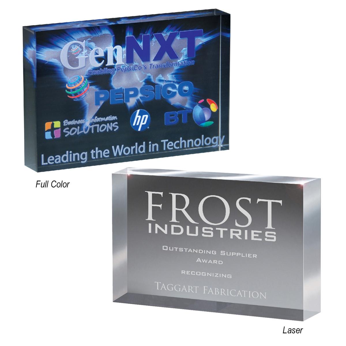 MEDIUM FREESTANDING BLOCK AWARD