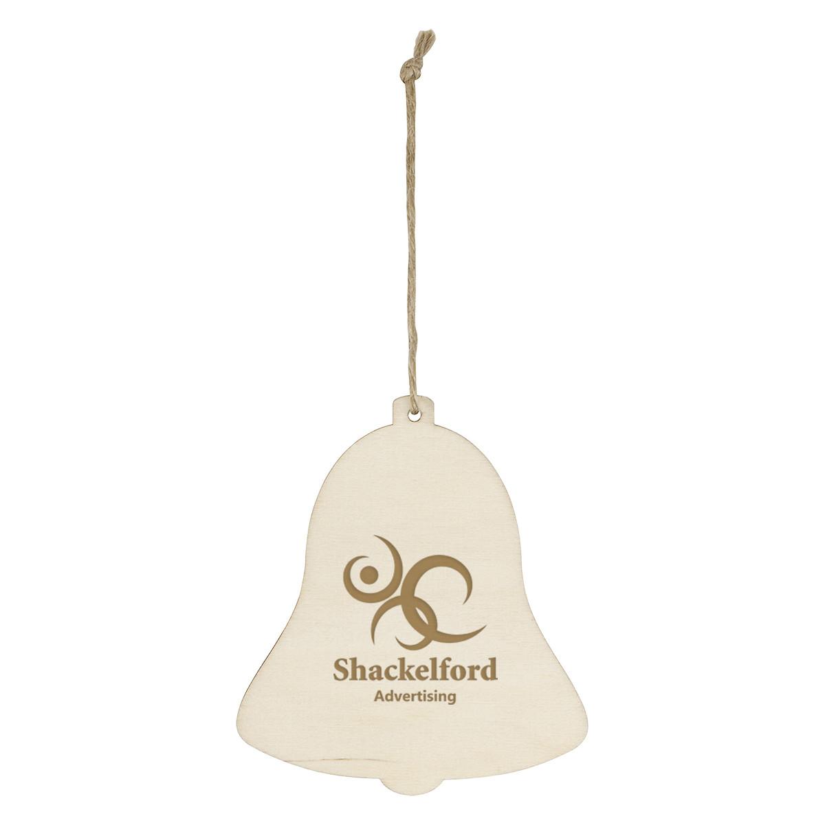 WOOD ORNAMENT - BELL