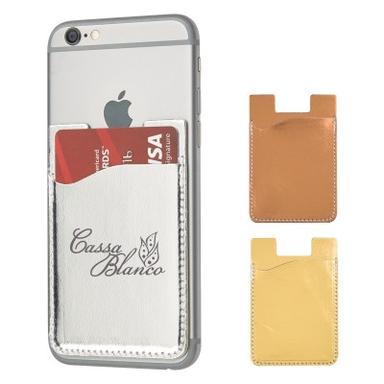 METALLIC PHONE WALLET