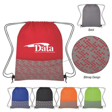 BITMAP DRAWSTRING BACKPACK