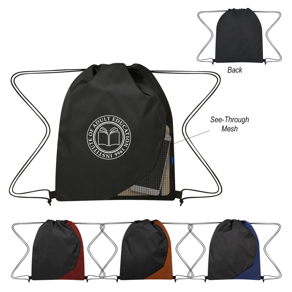 Grid Drawstring Sports Pack