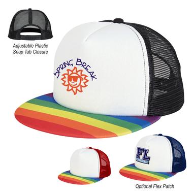 RAINBOW TRUCKER CAP