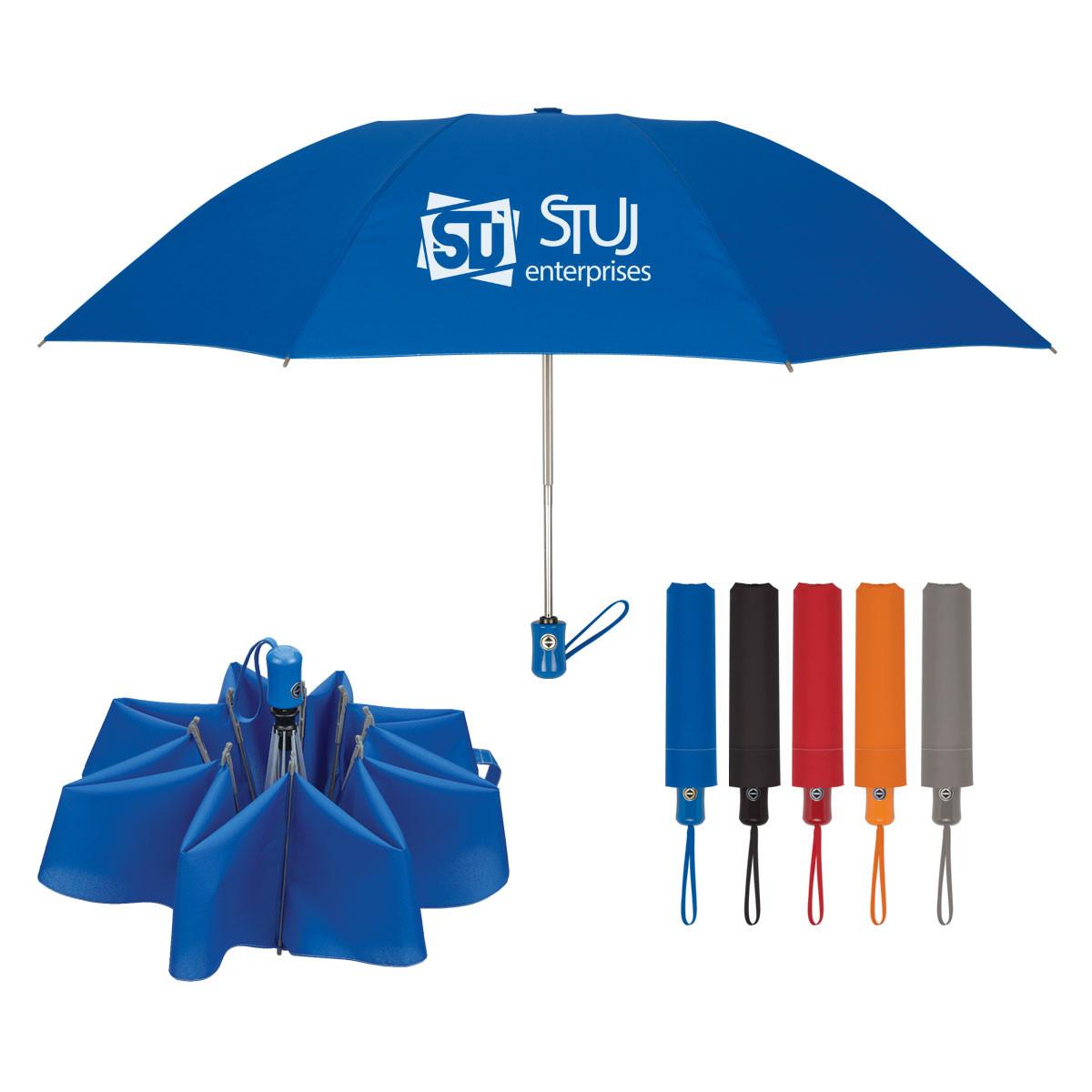 44" ARC SUPER AUTOMATIC TELESCOPIC INVERSION UMBRELLA
