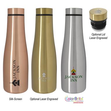 20 Oz. Lincoln Stainless Steel Bottle