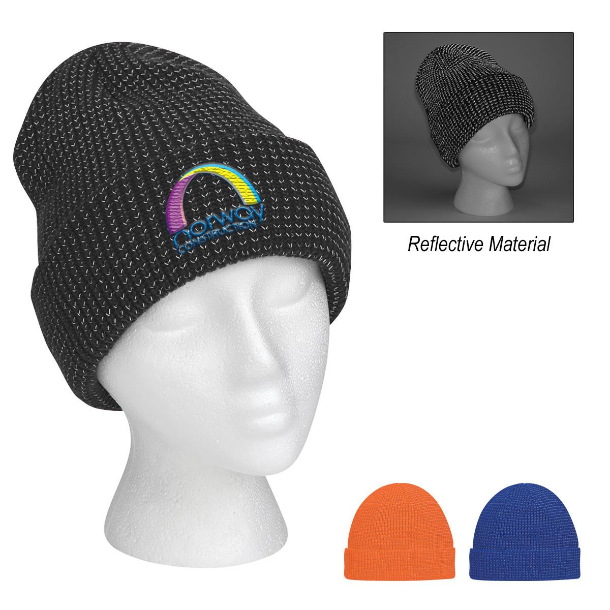 GO & GLOW REFLECTIVE BEANIE WITH CUFF