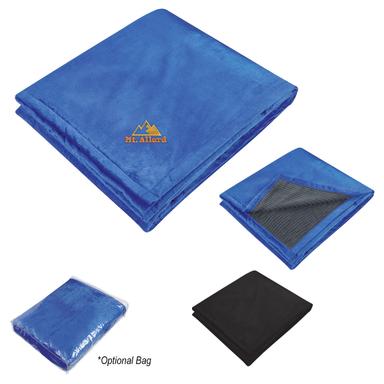Reversible Ribbed Flannel Blanket