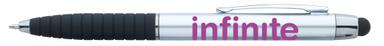 Silver Cool Grip Stylus Pen