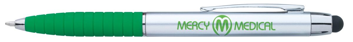 Silver Cool Grip Stylus Pen
