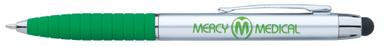 Silver Cool Grip Stylus Pen