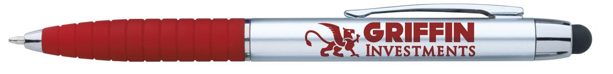 Silver Cool Grip Stylus Pen