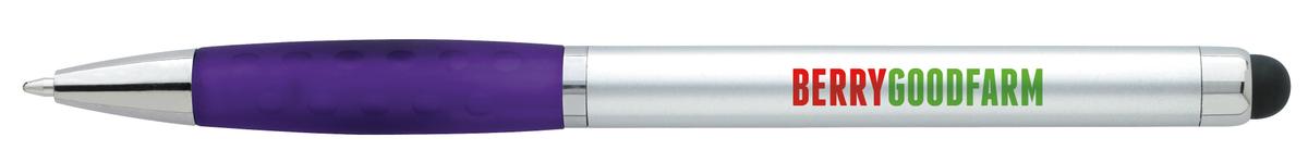 Silver Stylus Grip Pen