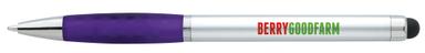 Silver Stylus Grip Pen