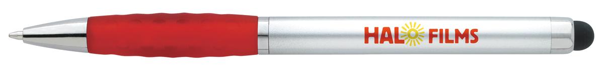 Silver Stylus Grip Pen