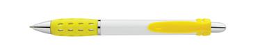 White Oval Grip Pen