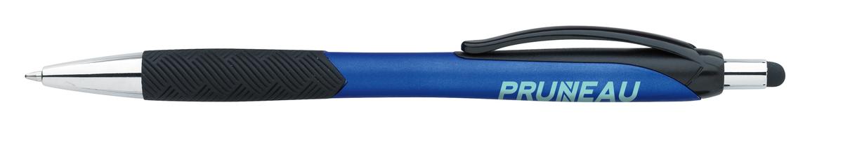 Metallic Pattern Grip Stylus Pen