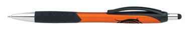Metallic Pattern Grip Stylus Pen